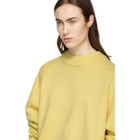 Tibi Yellow Cashmere Oversized Sweater