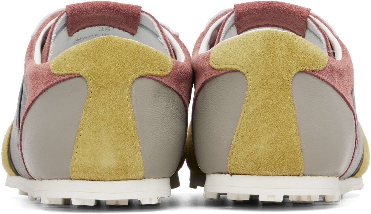Marni Multicolor Leather & Suede Sneakers