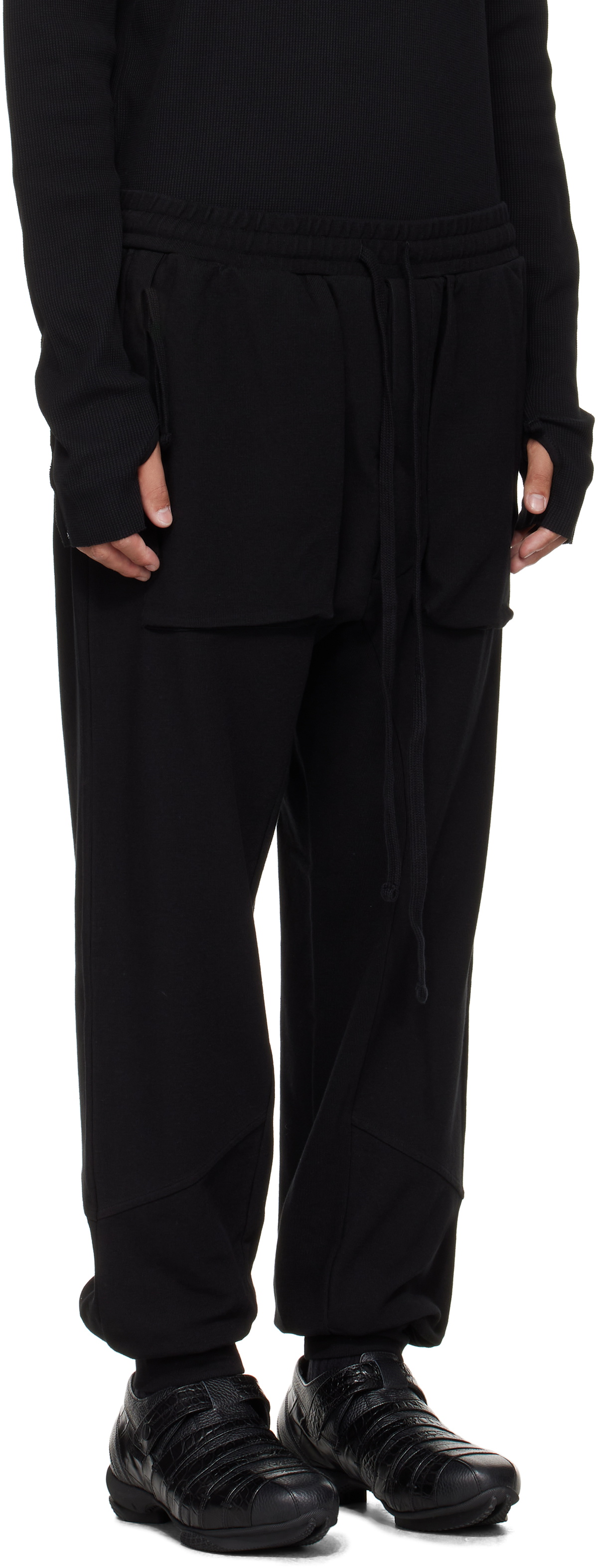 thom/krom Black M ST 509 Cargo Pants