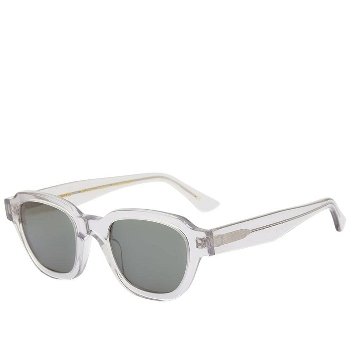 Photo: Colorful Standard Sunglass 13 in Storm Grey/Green