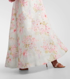 Zimmermann Halliday lace-trimmed floral maxi dress