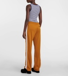 Loewe Anagram striped jersey sweatpants