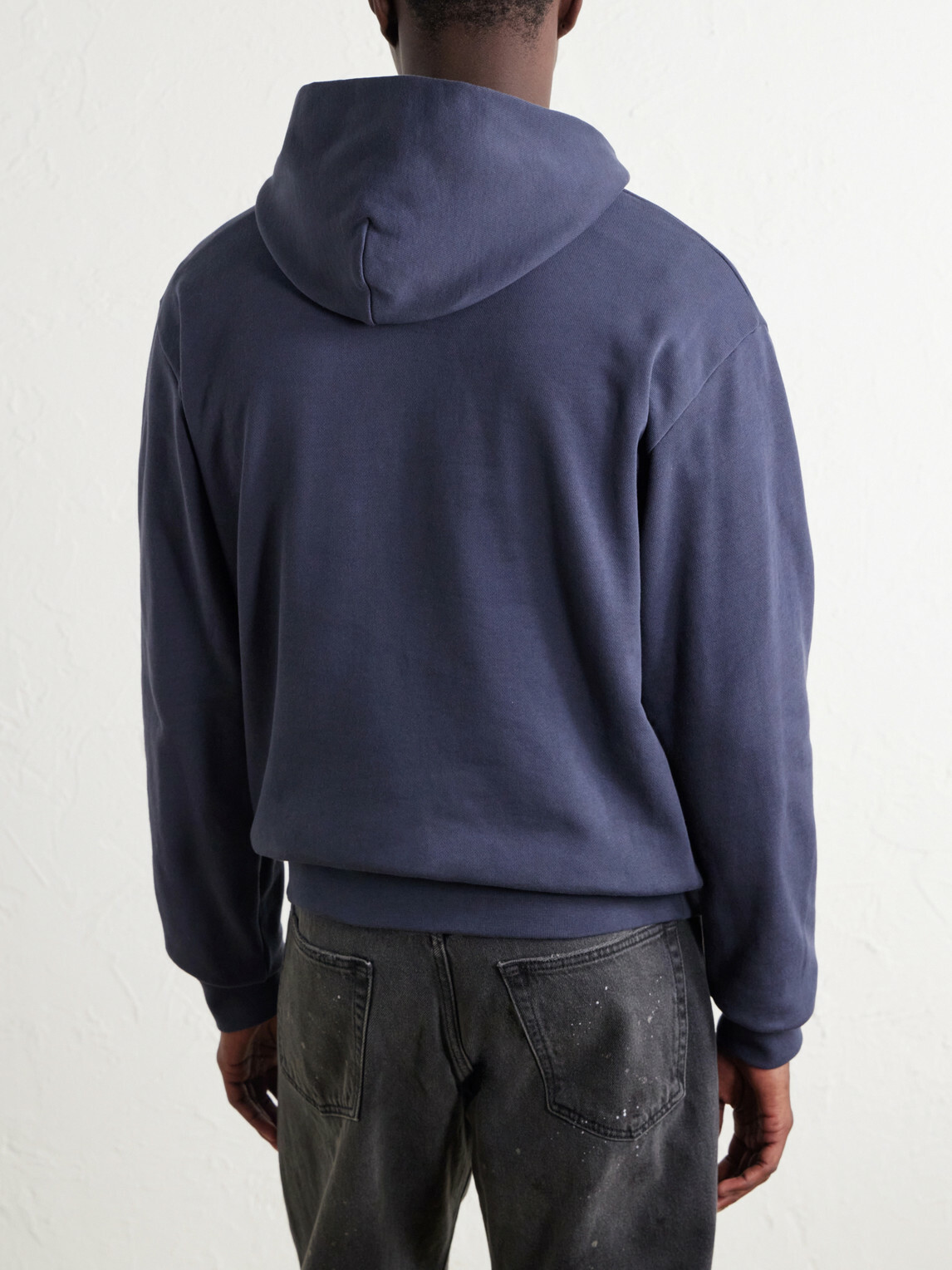 John Elliott - Cotton-Jersey Hoodie - Blue