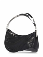 MUGLER - Spiral Embossed Leather Pouch