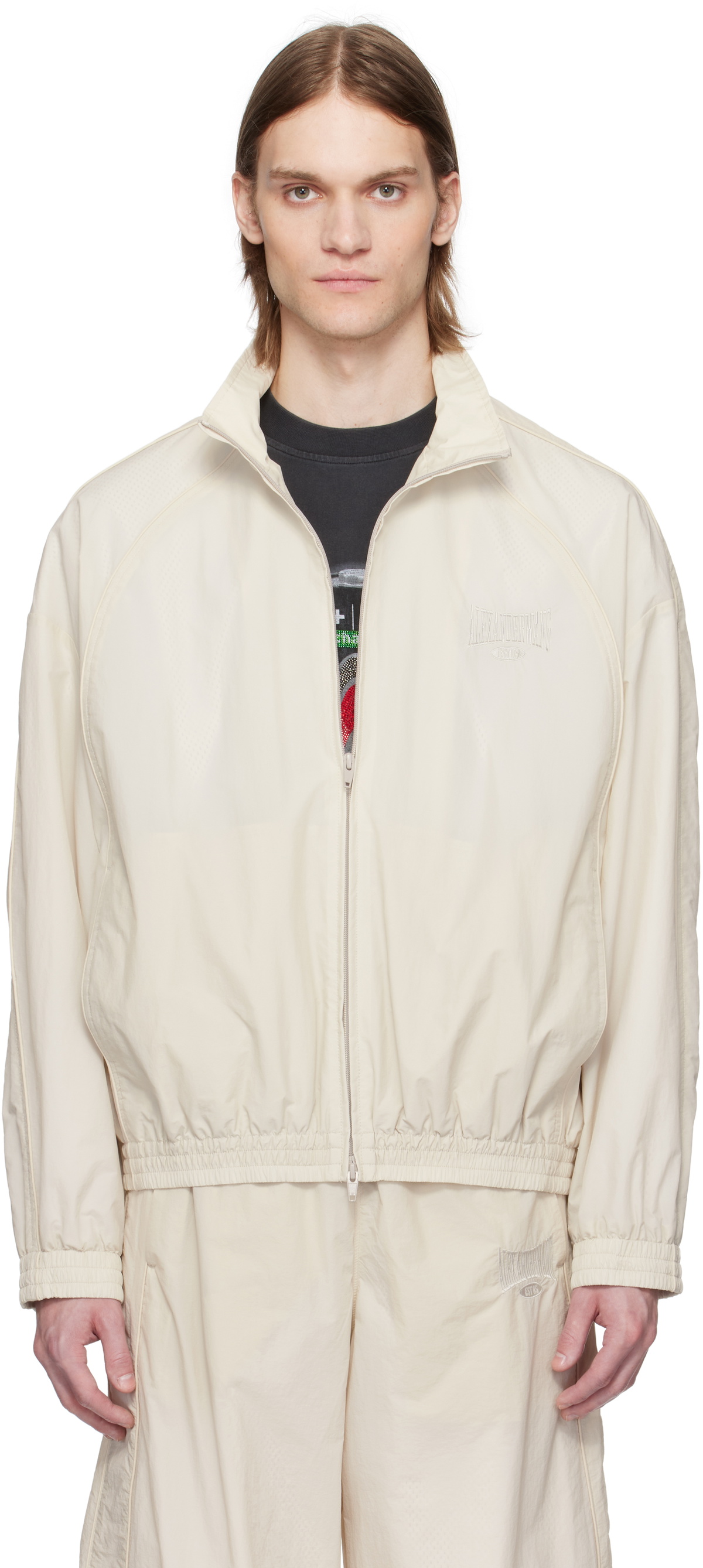 Alexander Wang Off-White Unisex Track Jacket Alexander Wang