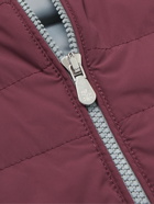 Brunello Cucinelli - Quilted Padded Shell Gilet - Burgundy