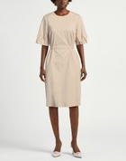 Peserico Womens Midi dress in Beige
