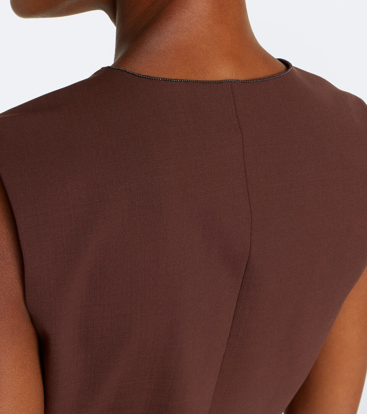 Brunello Cucinelli Monili wool-blend vest