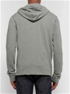 James Perse - Loopback Supima Cotton-Jersey Zip-Up Hoodie - Gray