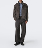 Giorgio Armani Chevron silk jacquard shirt