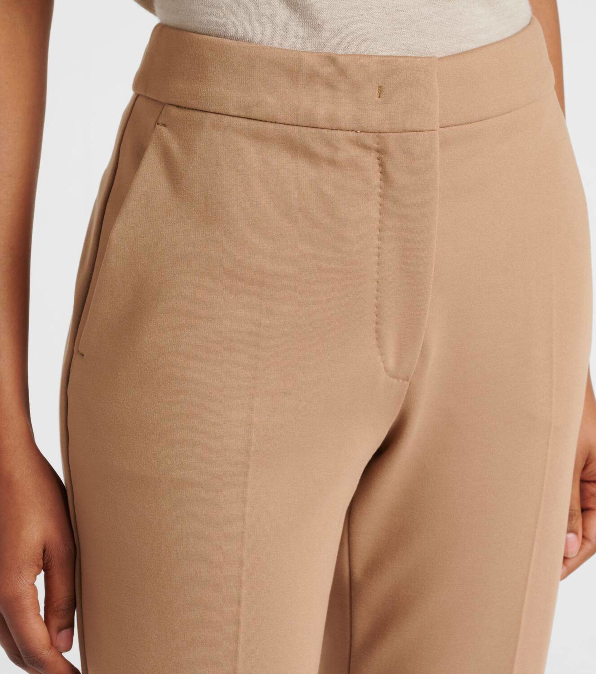 Max Mara Pegno jersey slim pants