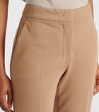 Max Mara Pegno jersey slim pants