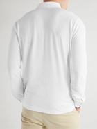 Incotex - Slim-Fit Ice Cotton-Jersey Polo Shirt - White