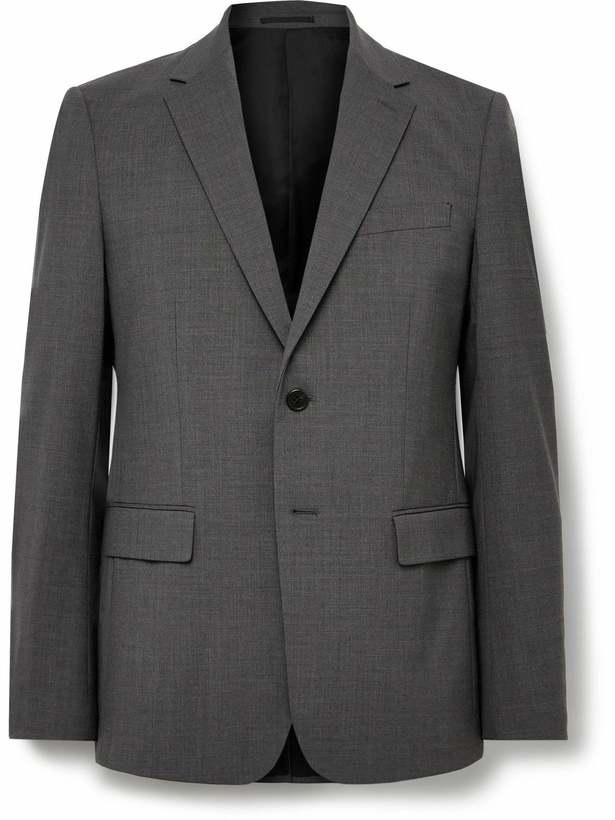 Photo: Theory - Chambers Virgin Wool-Blend Suit Jacket - Gray