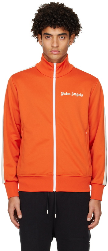 Photo: Palm Angels Orange Classic Track Jacket