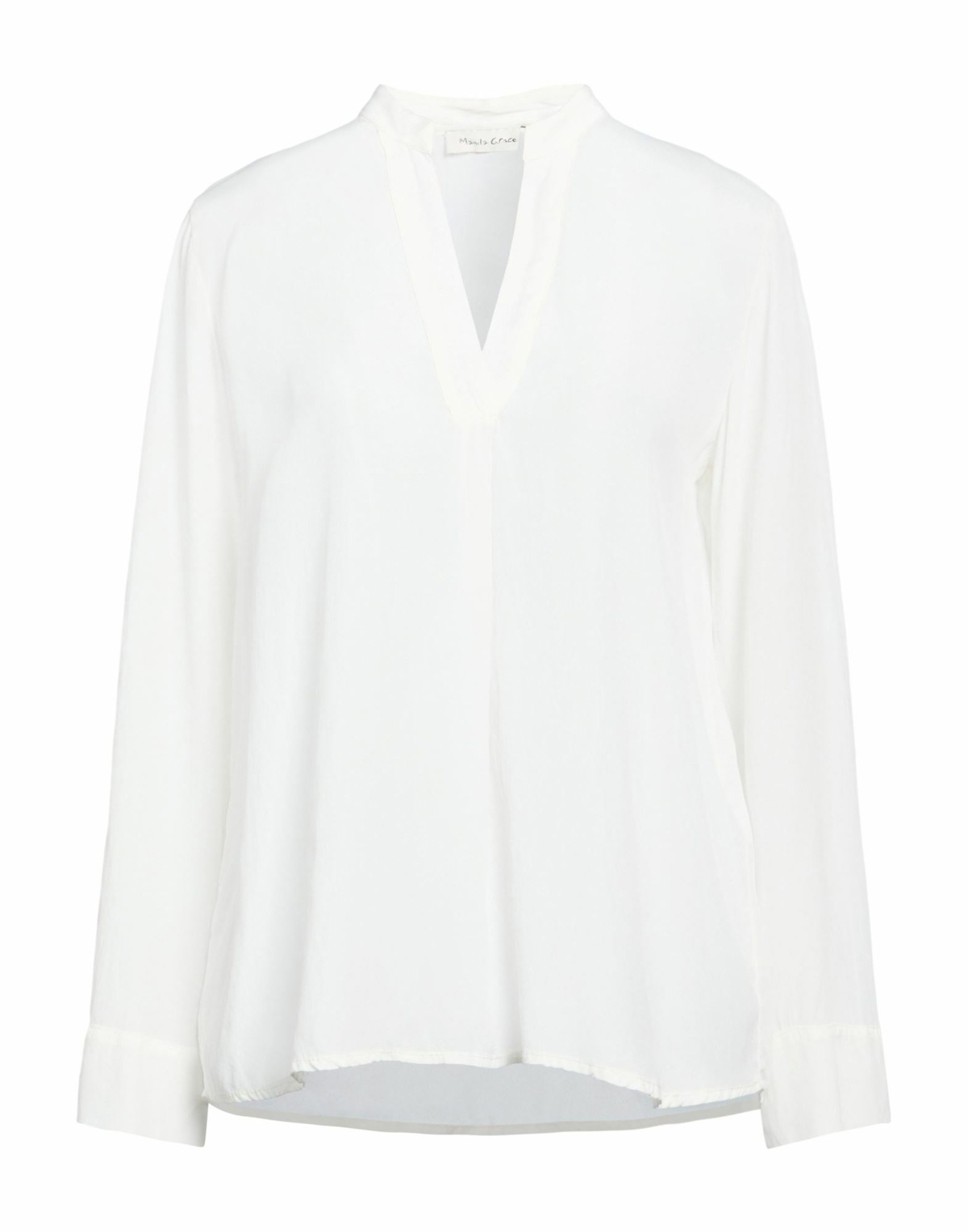 Manila Grace Womens Top in Off white