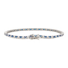 Hatton Labs SSENSE Exclusive Navy and White Tennis Bracelet