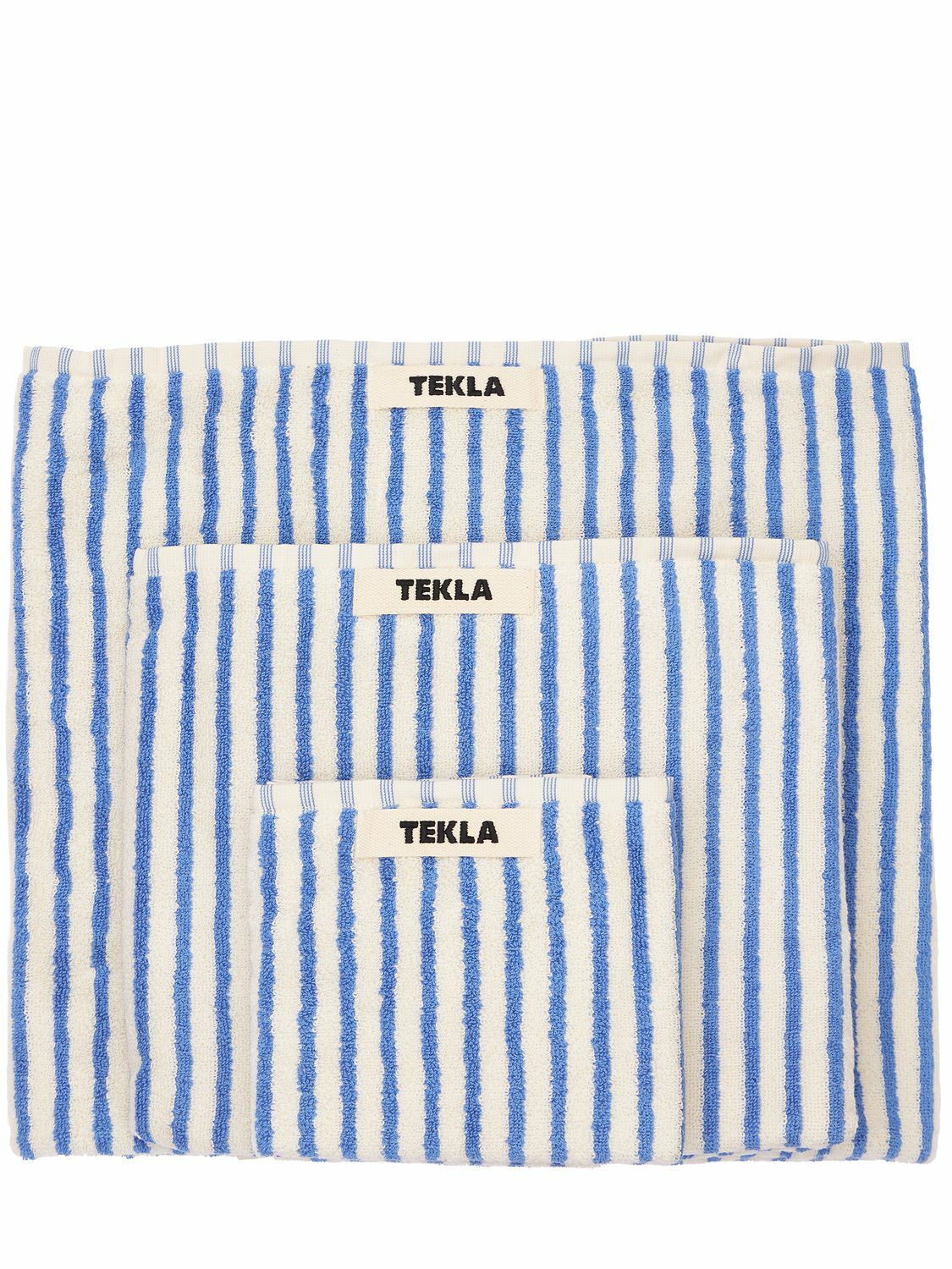 TEKLA Set Of 3 Organic Cotton Towels