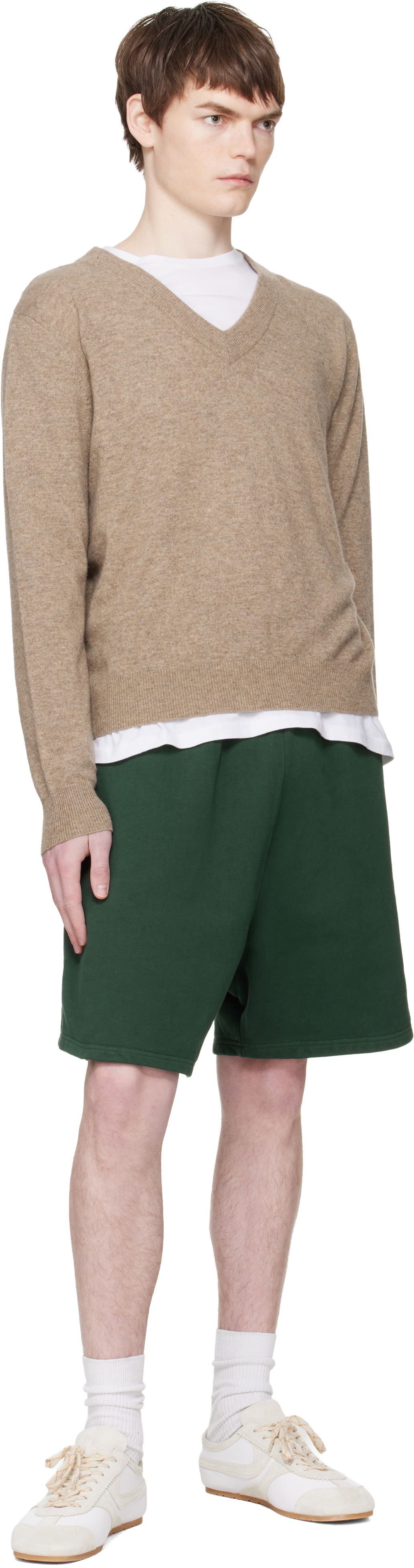 Entire Studios Green Standard Sweat Shorts