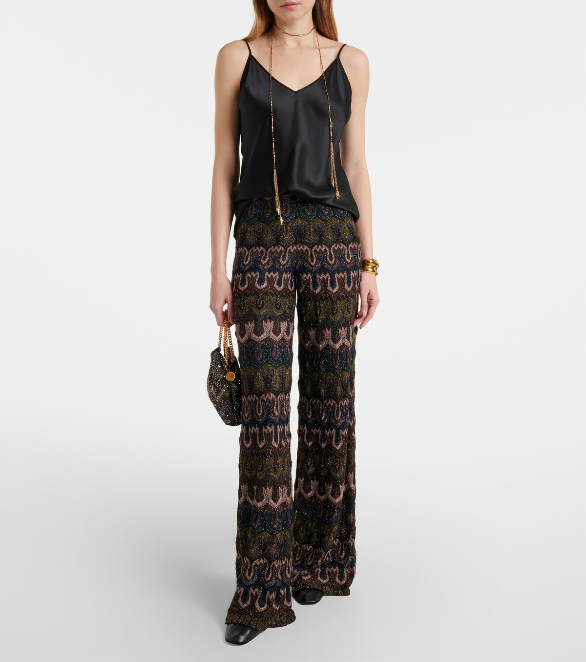 Missoni Caperdoni Small embellished pouch