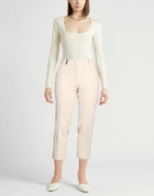 Peserico Icon 4718 Womens Pants in Cream