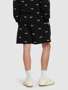 GUCCI Logo Cotton Jersey Shorts