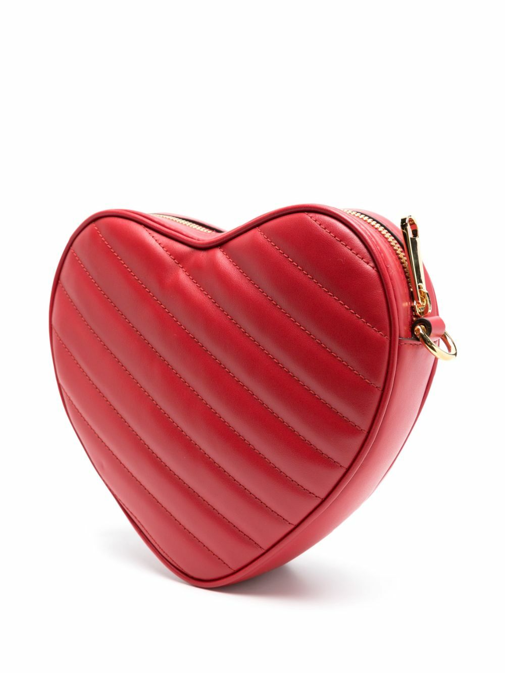 Gucci Red Interlocking G Mini Heart Shoulder Bag Gucci