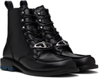 both Black Re:Re Dressy Laced Boots