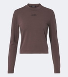 Jacquemus Gros Grain cotton-blend jersey T-shirt