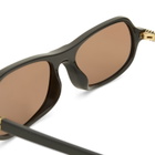 Miu Miu Eyewear B10SU Sunglasses in Black/Brown 