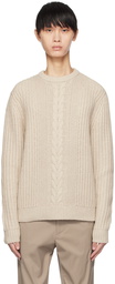 Theory Beige Vilare Sweater