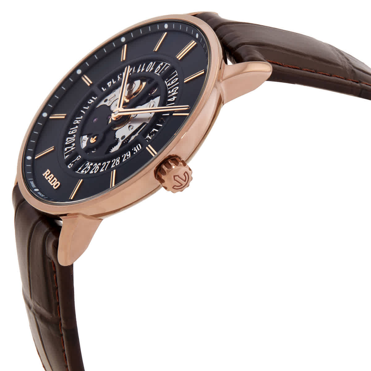 Rado DiaMaster Thinline Automatic Black Dial Mens Watch R14068186