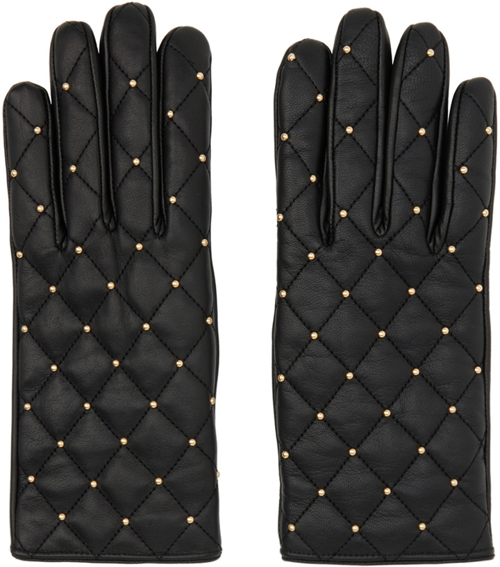 Photo: Ernest W. Baker Black Studded Gloves