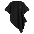 Charles Jeffrey Loverboy Women's Topsy Turvy T-Shirt in Black