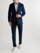 Richard James - Slim-Fit Cotton-Needlecord Trousers - Blue