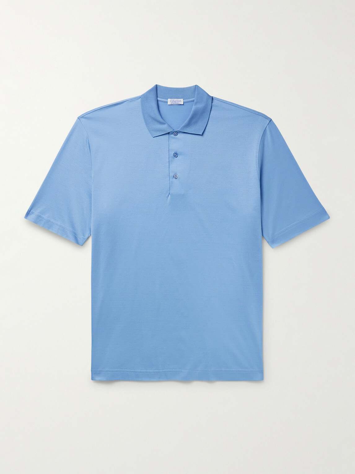 Charvet - Cotton Polo Shirt - Blue