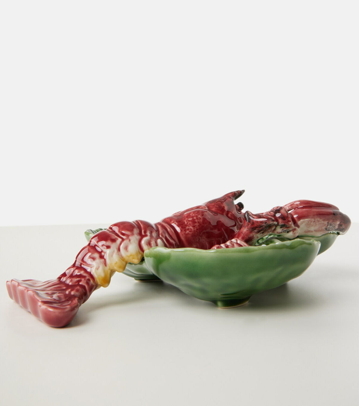 Bordallo Pinheiro Cabbage With Lobsters Small appetizer plate