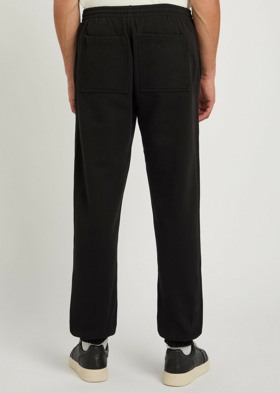 Represent Owners Club Logo-print Cotton Sweatpants Black