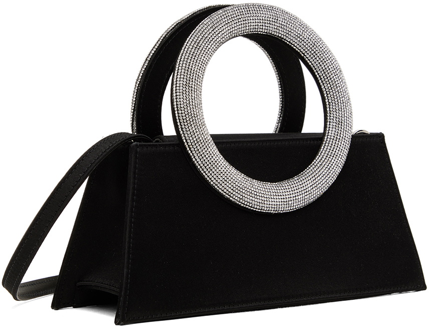 Les Petits Joueurs Black Pochette Trapeze Bag
