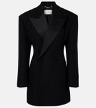 Saint Laurent Wool-blend blazer