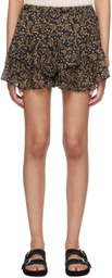 Isabel Marant Etoile Black Jocadia Shorts