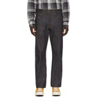 rag and bone Navy Rb10 Jeans