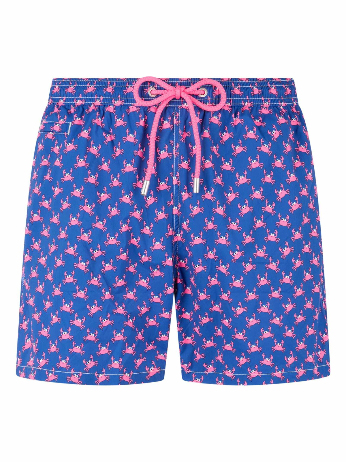 MC2 Saint Barth Man Light Fabric Comfort Swim Shorts With Crabs Print