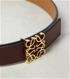 Loewe Anagram reversible leather belt