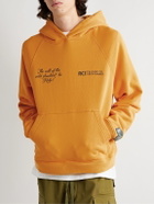Reese Cooper® - Call of the Wild Printed Cotton-Jersey Hoodie - Yellow