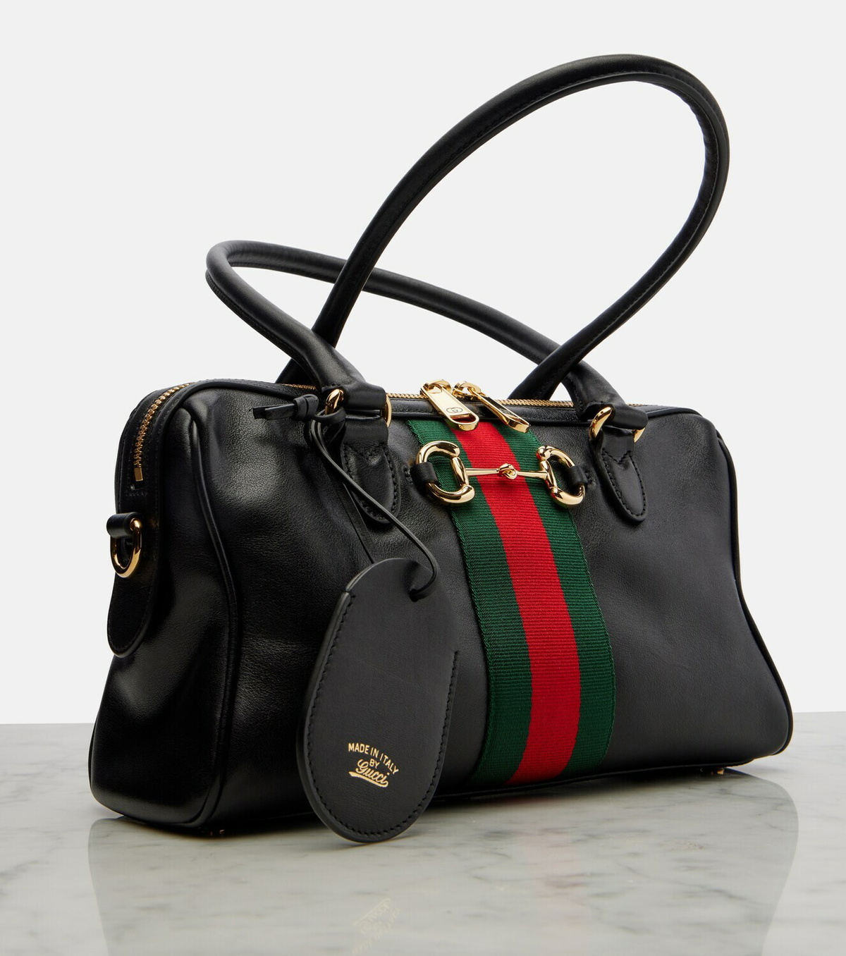 Gucci Borsetto Medium leather tote bag