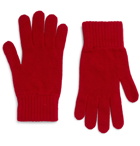 Johnstons of Elgin - Cashmere Gloves - Red