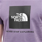 The North Face Men's Raglan Redbox T-Shirt in Lunar Slate