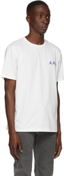 A.P.C. White Daniel T-Shirt