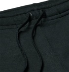 1017 ALYX 9SM - Nike Tapered Camouflage-Print Trimmed Fleece-Back Cotton-Blend Jersey Sweatpants - Black